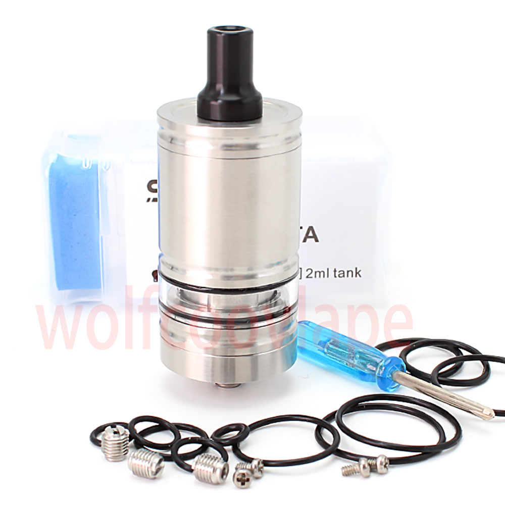Wolfcoolvape Lindy RTA 316SS T - Vaping Air ulasan dan harga
