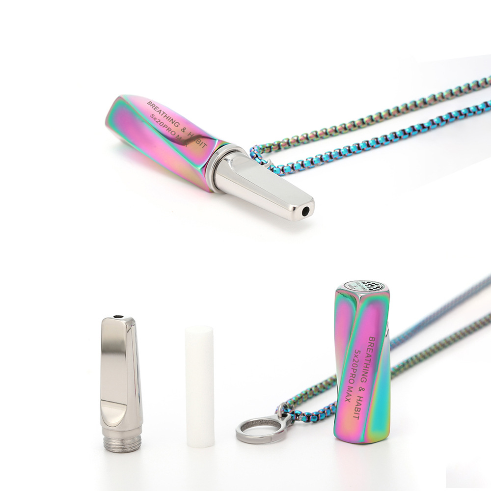 Kalung Inhaler Baja Tahan Kara - Vaping Air ulasan dan harga