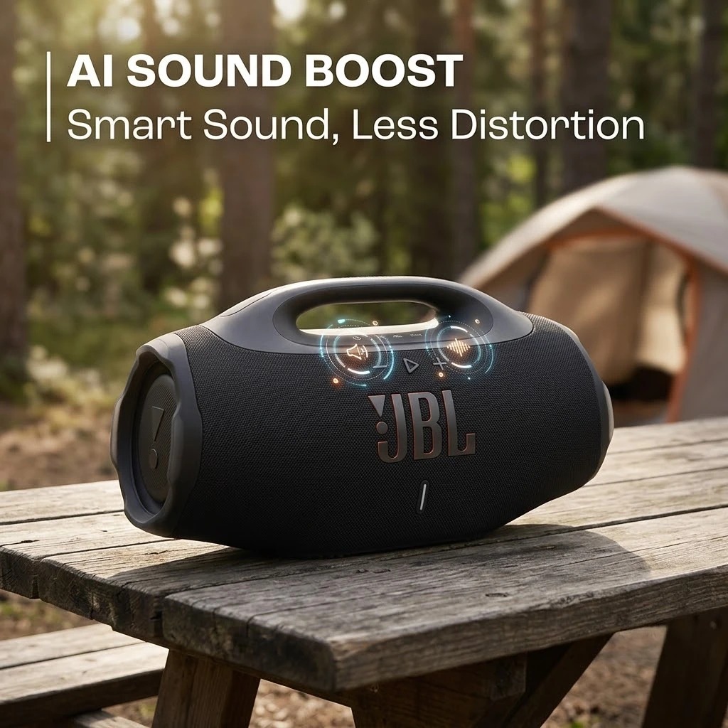JBL BOOMBOX 4 Audio Bluetooth  - Jbl Speaker Go 4 ulasan dan harga
