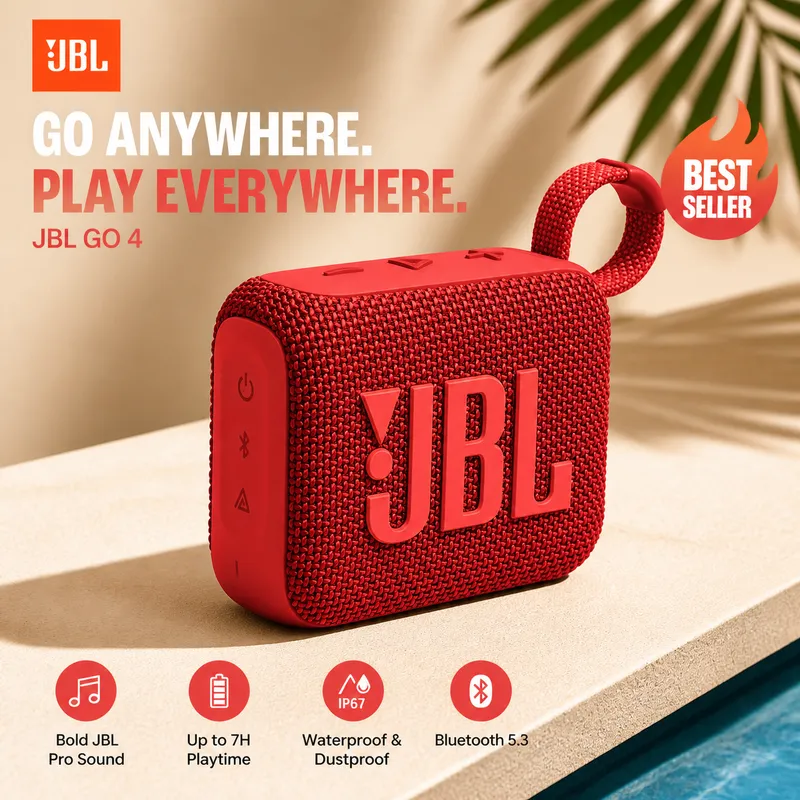 JBL GO4, Speaker Bluetooth Ste - Jbl Speaker Go 4 ulasan dan harga