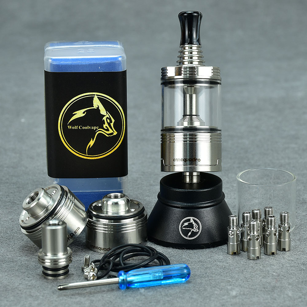 Wolfcoolvape Moka tangki penye - Vaping Air ulasan dan harga