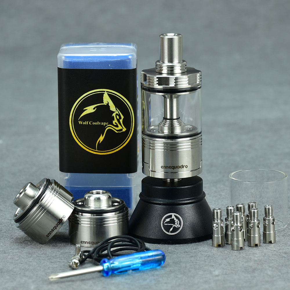 Wolfcoolvape Moka tangki penye - Vaping Air ulasan dan harga