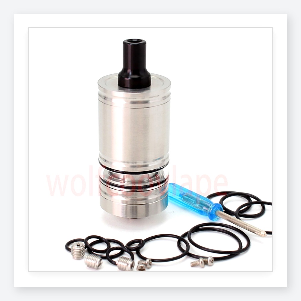 Wolfcoolvape Lindy RTA 5ml Tan - Vaping Air ulasan dan harga