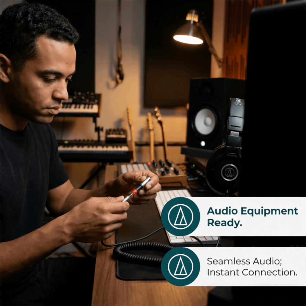 Konverter Audio Headphone Plug - Audio Technica Headphone Ath-M50X ulasan dan harga