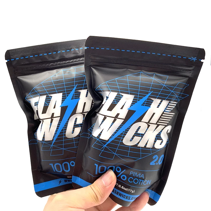 Vmiss Flash Wicks PIMA Katun O - Cotton Wick Organic ulasan dan harga